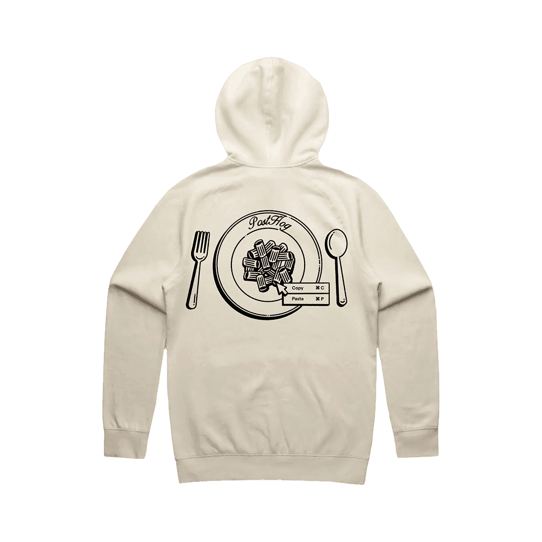 Copy/pasta hoodie