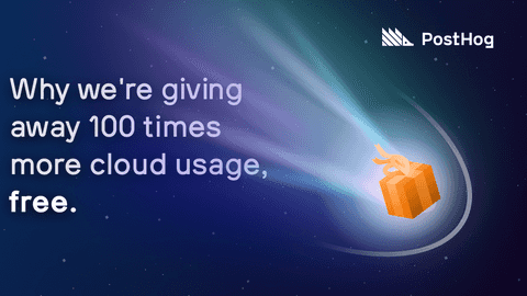 Why we're giving away 100 times more cloud usage, free