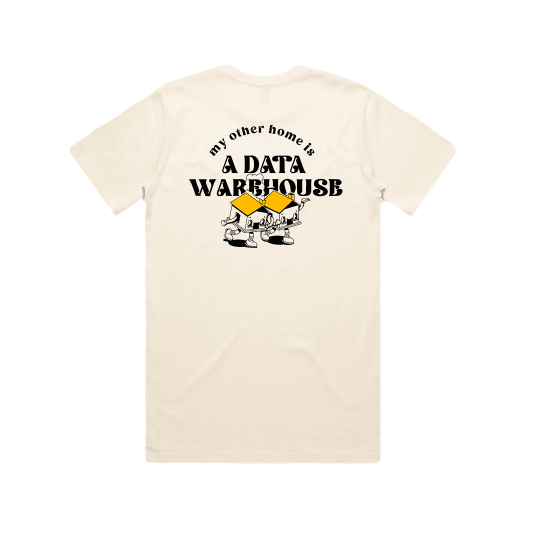 Data warehouse t-shirt